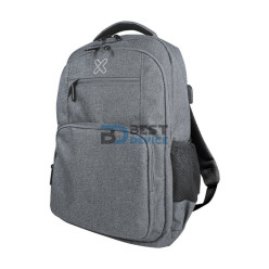 MOCHILA KLIP XTREME 15.6" KNB-577GR STENDAL USB/GRIS