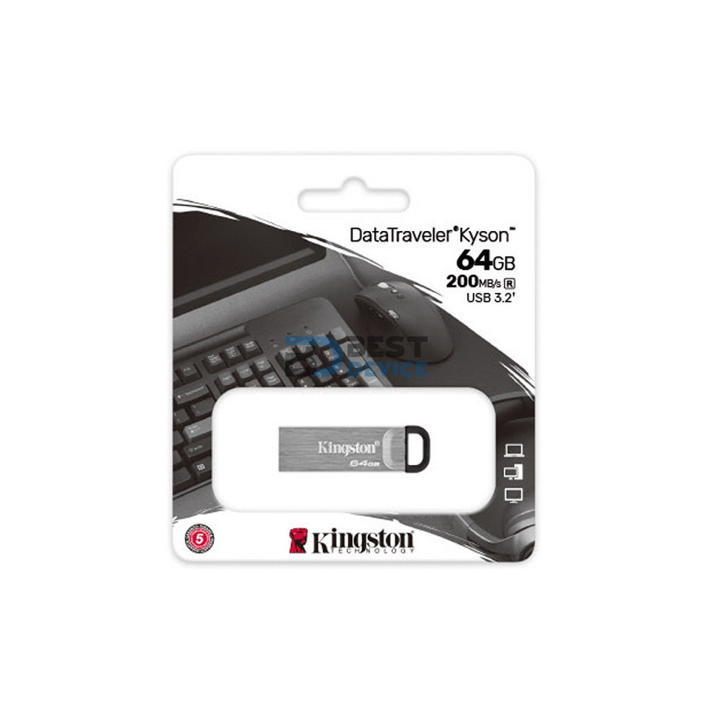 PENDRIVE KINGSTON 64GB DTKN/64GB DATATRAVELER KYSON 3.2