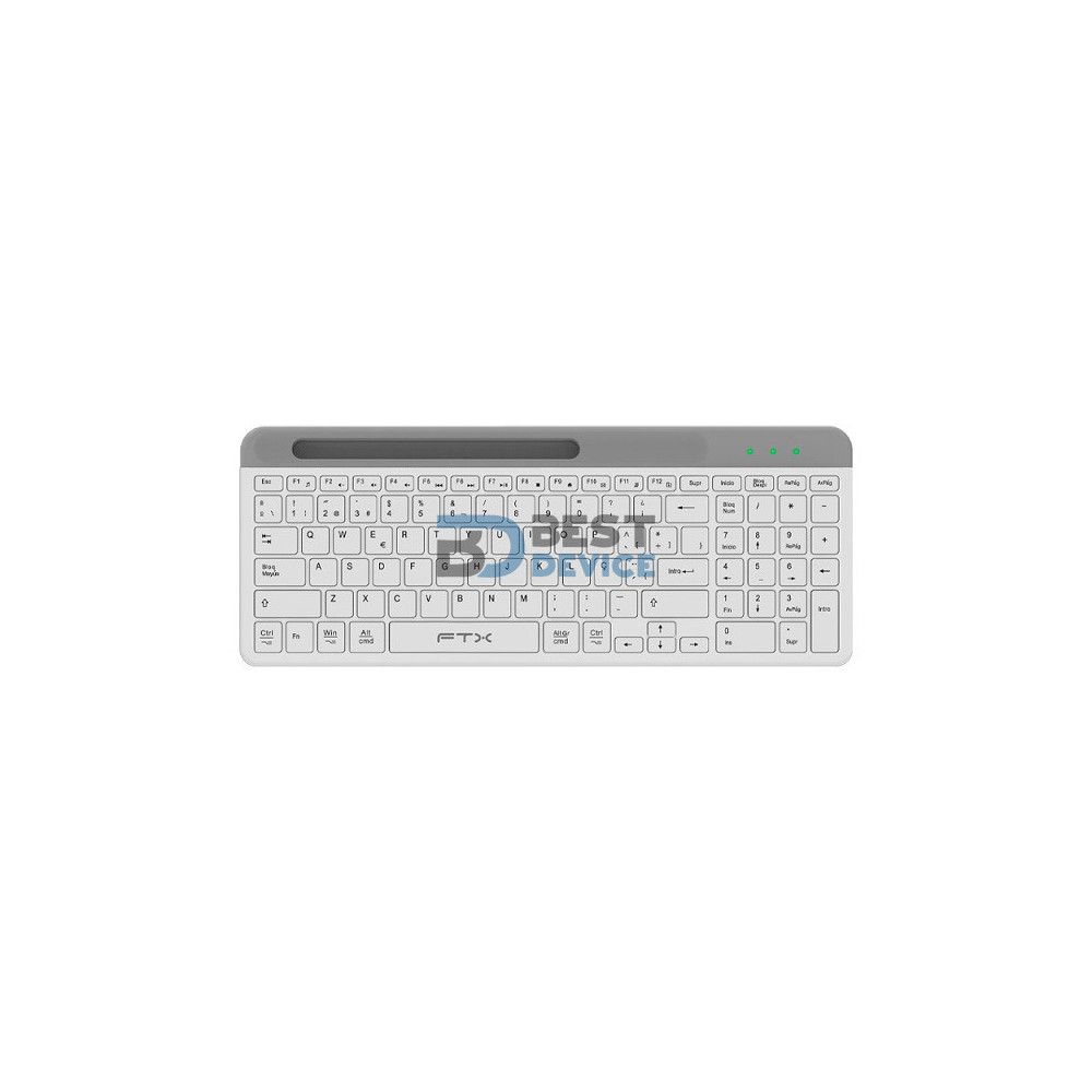 TECLADO WIR/BT FTXB105 POR/BLAN