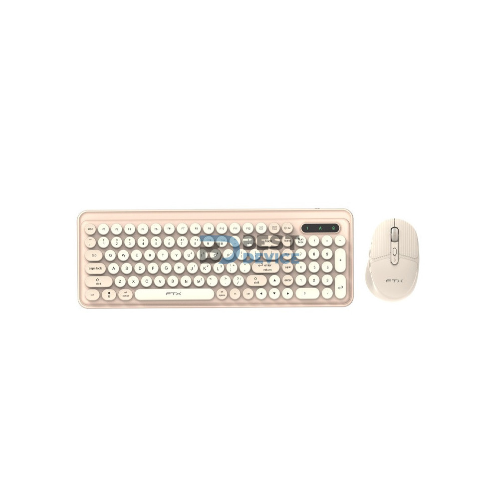 TECLADO+MOUSE WIR/BT FTXGK02 NUM/POR/GOLD 106142