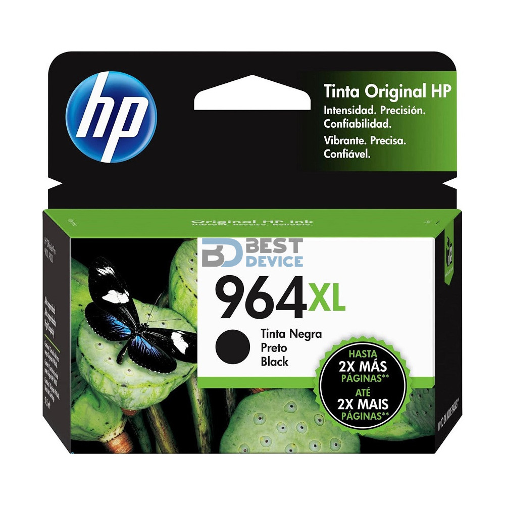 TINTA HP 3JA57AL 964XL NEGRO (9010-9020)