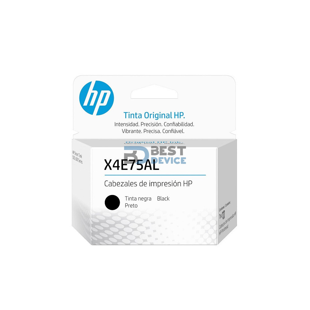 CABEZAL DE IMPRESIÓN HP X4E75AL NEGRO SMART TANK