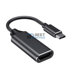 ADAPTADOR SATE AL-90 TIPO C (M) A HDMI (H)