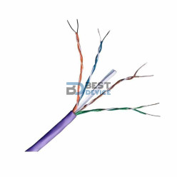 CABLE UTP SIEMON CAT6 PURPLE IN 305M