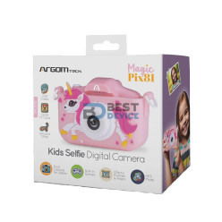 CÁMARA ARGOMTECH PARA SELFIE ARG-AC-9181PK IPS/40MP/FHD/USB PARA NIÑOS
