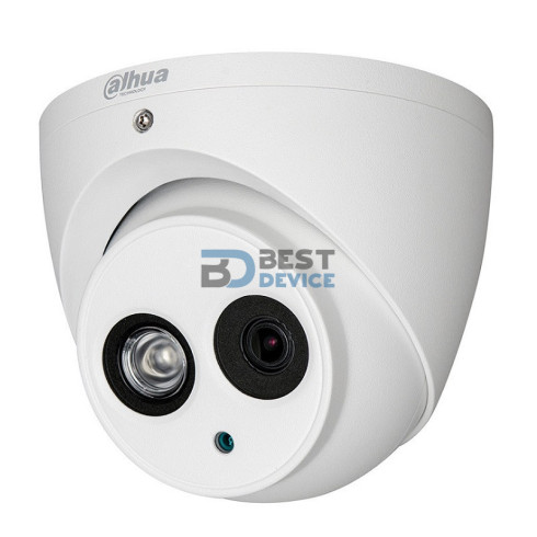 CÁMARA DAHUA ANALOGICA HDW1500EMP-A DOMO 5MP c/MIC 50M