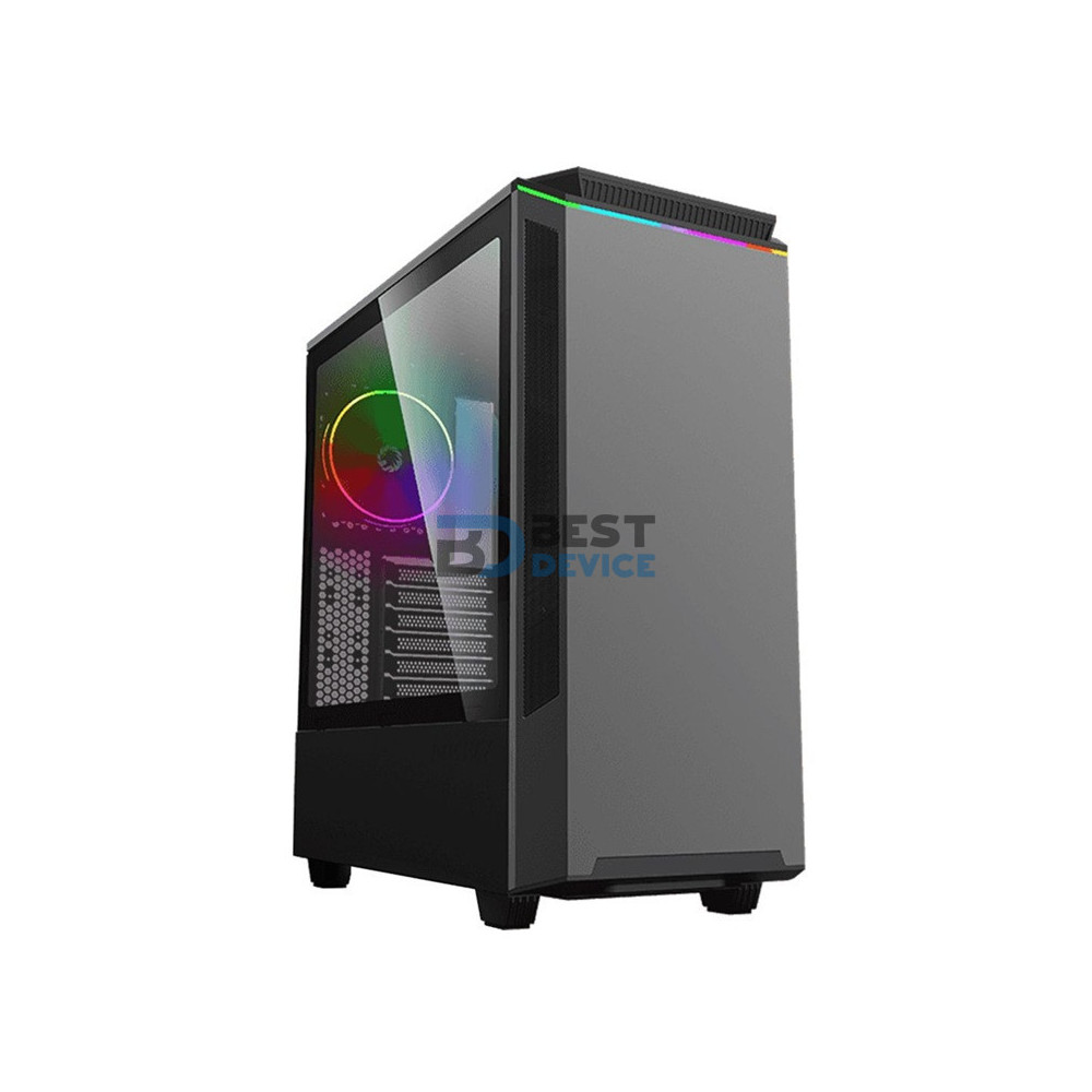 GABINETE GAMER GAMEMAX PALADIN T801 NEGRO