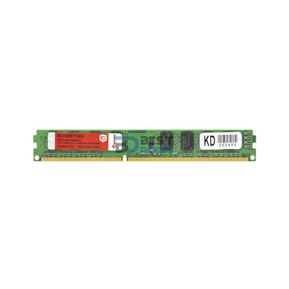 MEMORIA RAM KEEPDATA DDR3 4GB 1600 MHZ