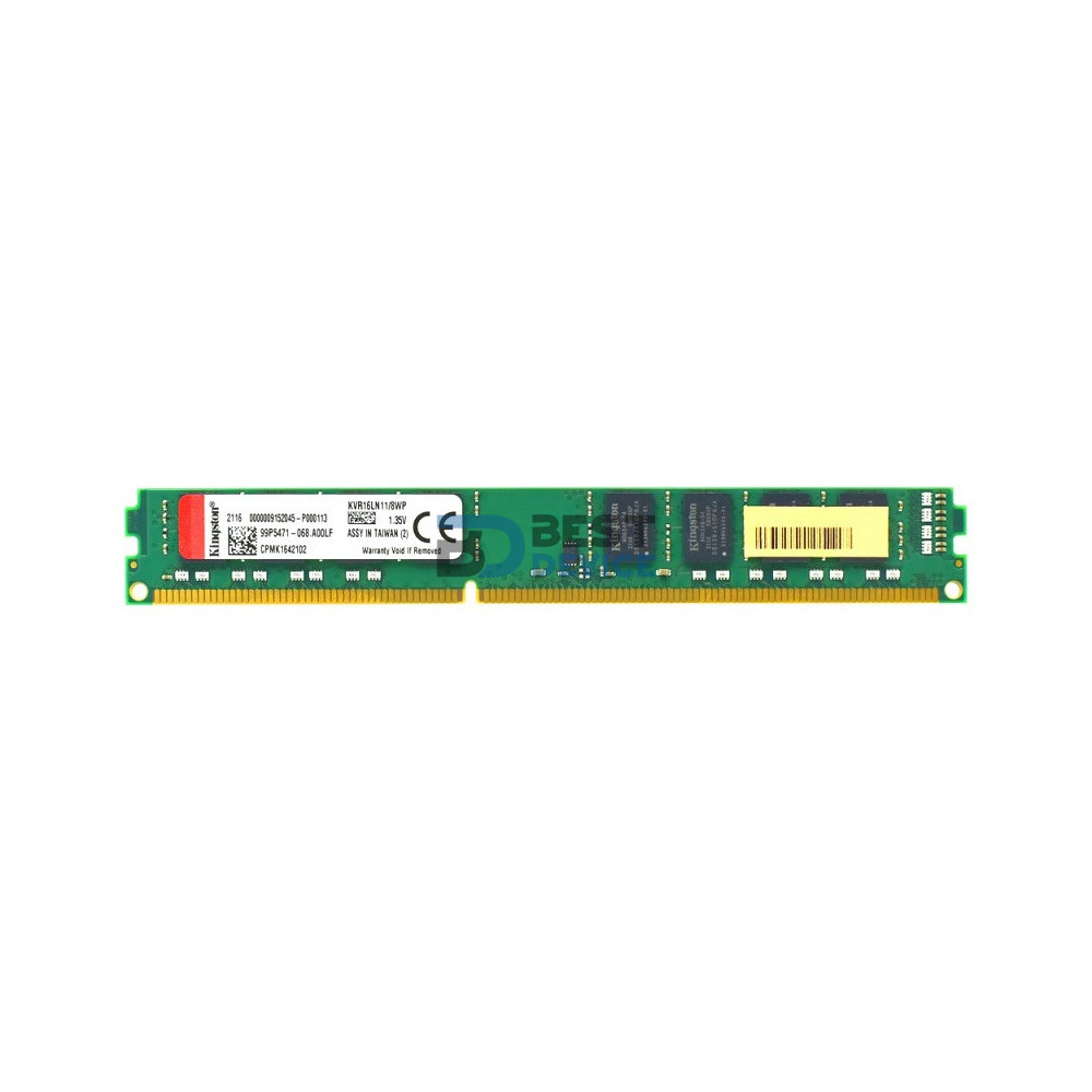 MEMORIA RAM KINGSTON DDR3L 8G 1600 KVR16LN11/8WP