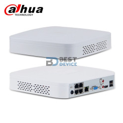 NVR DAHUA 2104P L4CH PLASTIC PoE