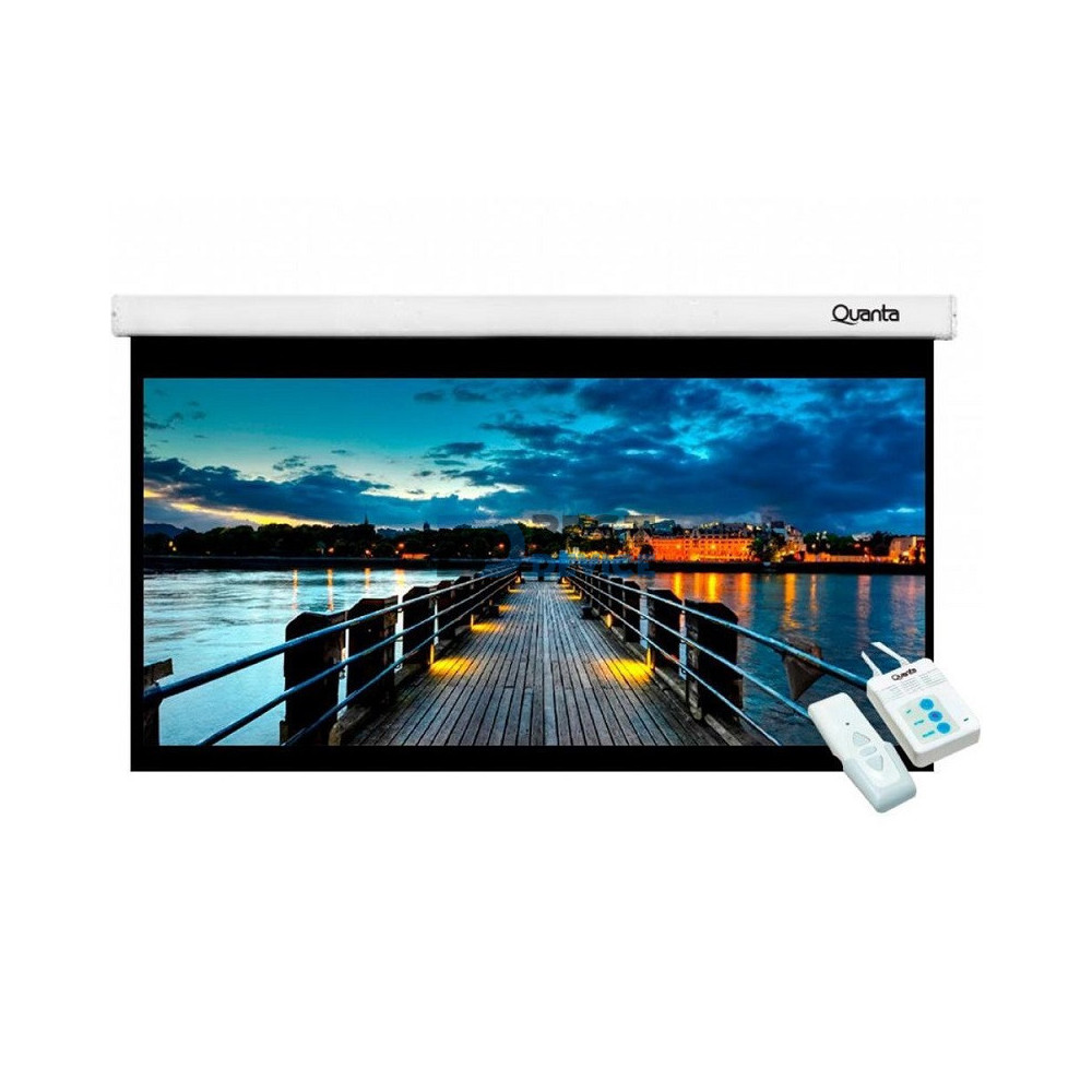 PANTALLA PARA PROYECTOR QUANTA QTTLM 120" DE PROYECCION MANUAL