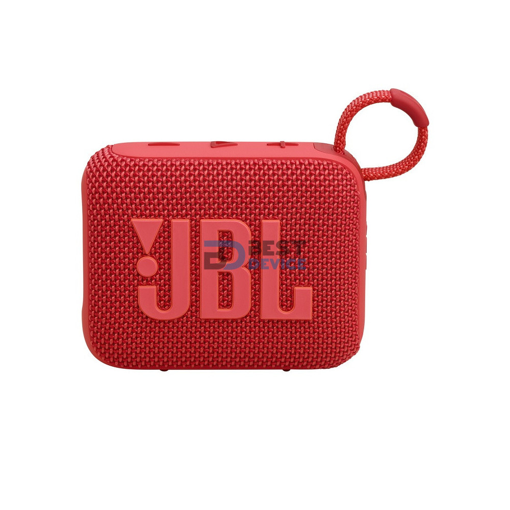 PARLANTE JBL GO 4 4W JBLGO4REDAM BT/BAT/IP67/ROJO