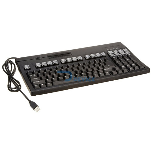 TECLADO UNITECH K2714SU-B NEGRO USB