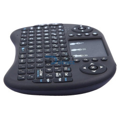 MINI TECLADO INALÁMBRICO SATE AK-723G PARA SMART TV