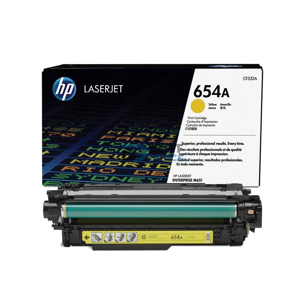 TONER HP CF332A (654A) YELLOW M651DN