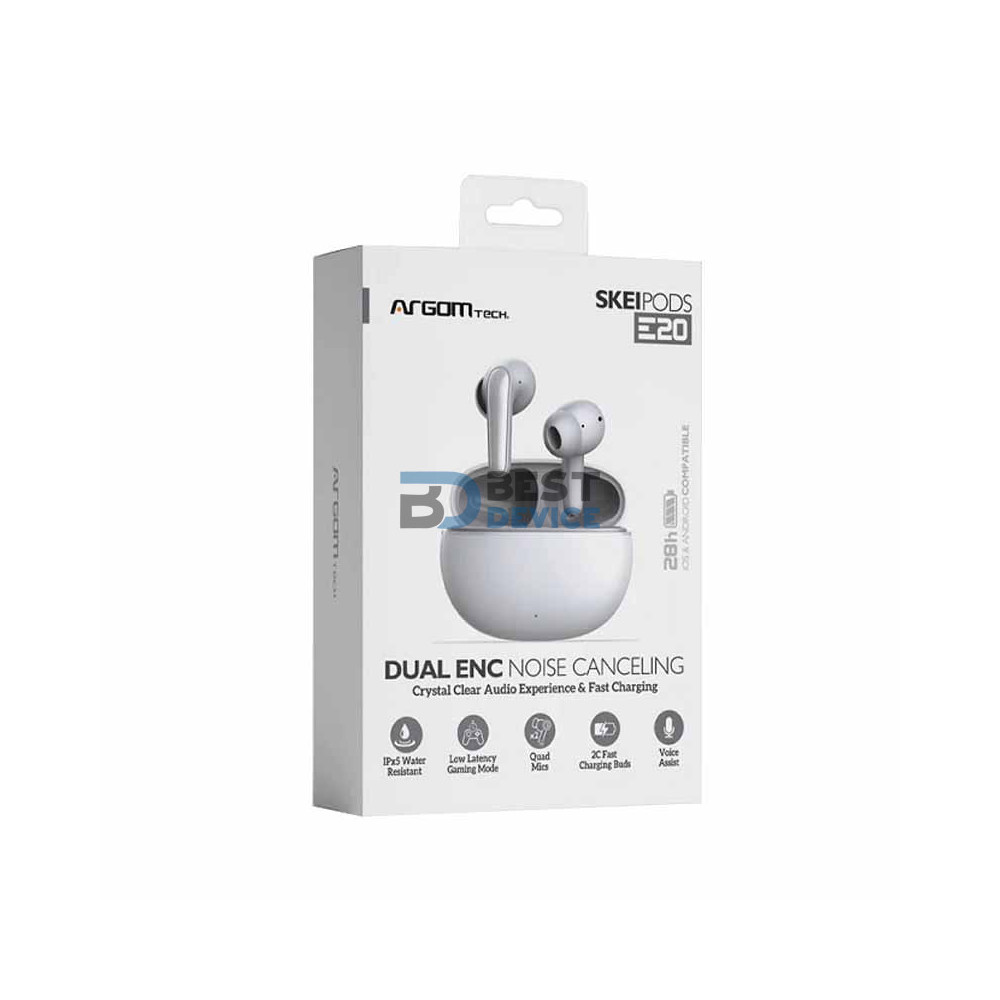 AURICULAR ARGOMTECH ARG-HS-5020WT BLANCO