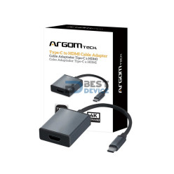 CABLE ADAPTADOR ARGOMTECH ARG-CB-0060 TYPE-C-HDMI