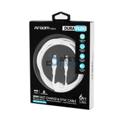 CABLE ARGOMTECH ARG-CB-0072WT DURA FLEX 30