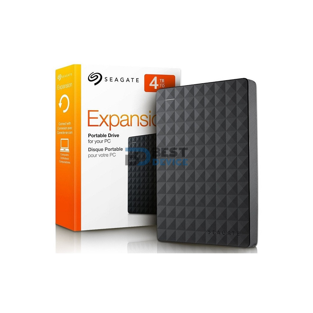 DISCO DURO EXTERNO SEAGATE 4 TB 3.0 USB NEGRO 2.5