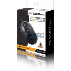 MOUSE ARGOMTECH ARG-MS-0002 USB NEGRO