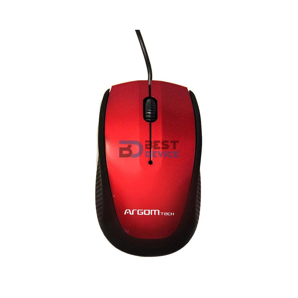 MOUSE ARGOMTECH ARG-MS-0014R ROJO
