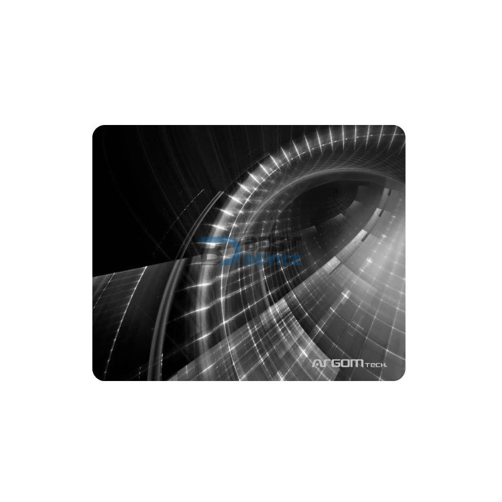 MOUSE PAD ARGOMTECH ARG-AC-1235WT 8.5X10"NEGRO/BLA