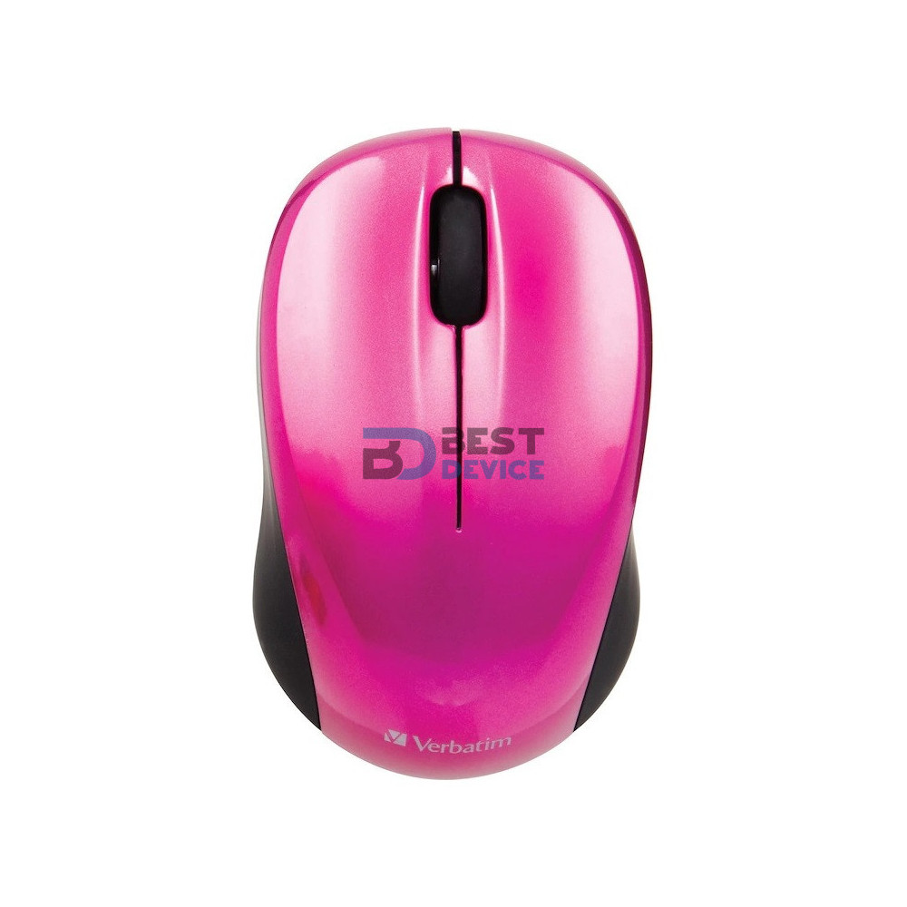 MOUSE VERBATIM INALAMBRICO 97669 NANO ROJO