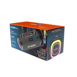 PARLANTE ARGOMTECH RADYON X41 ARG-SP-3141BK WIR BT IPX5