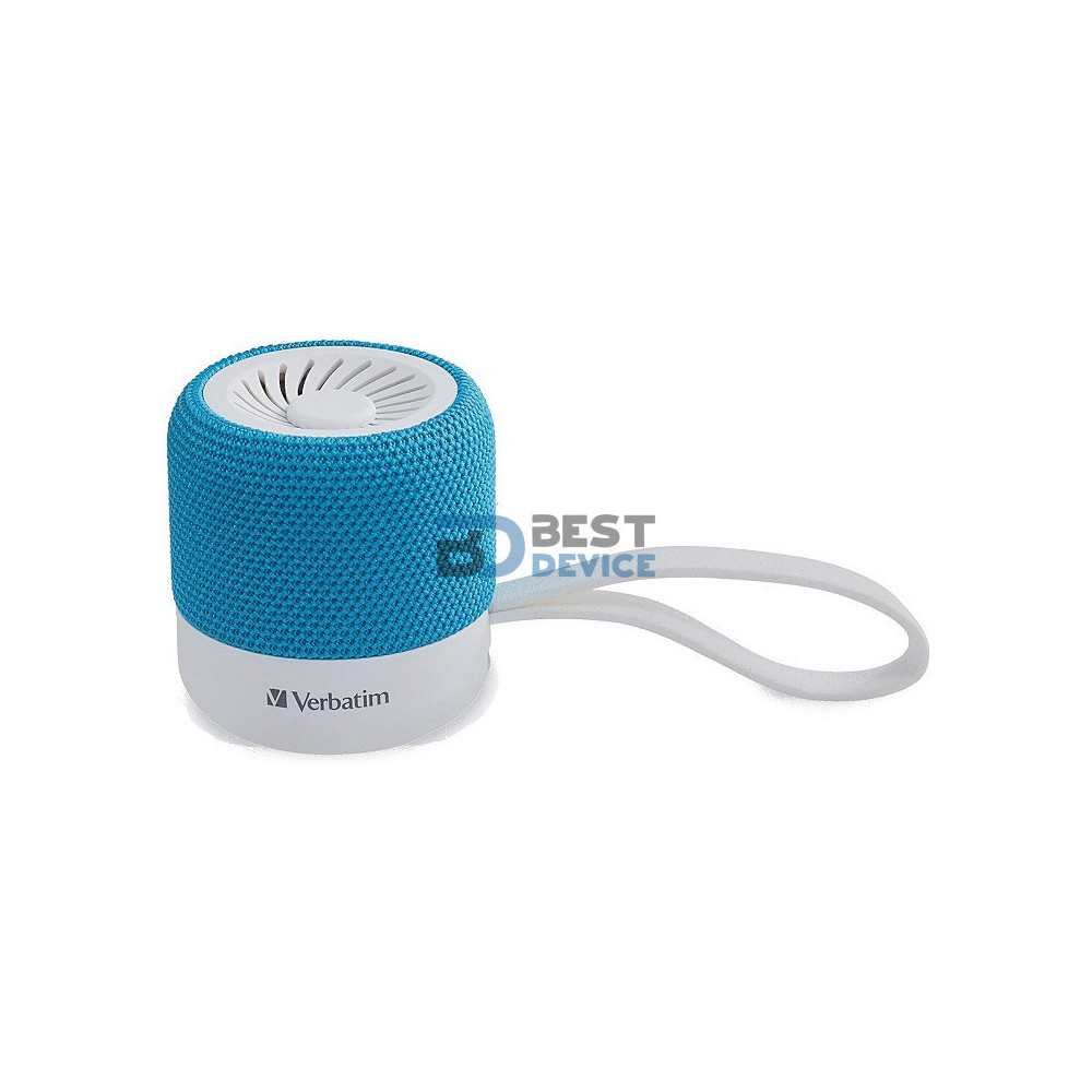 PARLANTE VERBATIM 70231 MINI BLUETOOTH TURQUESA