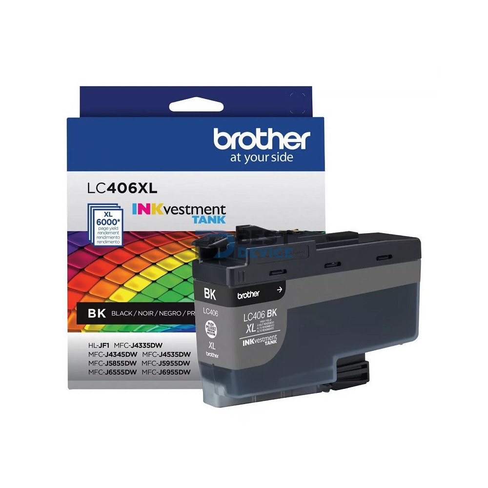 TINTA BROTHER LC406XLBKS NEGRO (MFC-J6955)