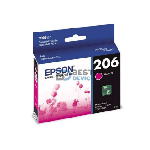 TINTA EPSON T206320-AL MAGENTA XP-2101