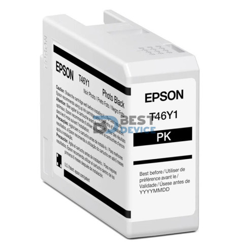 TINTA EPSON T46Y100 ULTRACHROME PRO 10 NEGRO PHOTO 50 ML