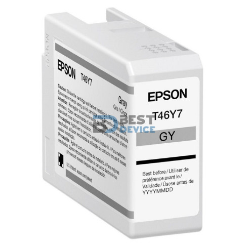 TINTA EPSON T46Y700 ULTRACHROME PRO 10 GRAY 50 ML
