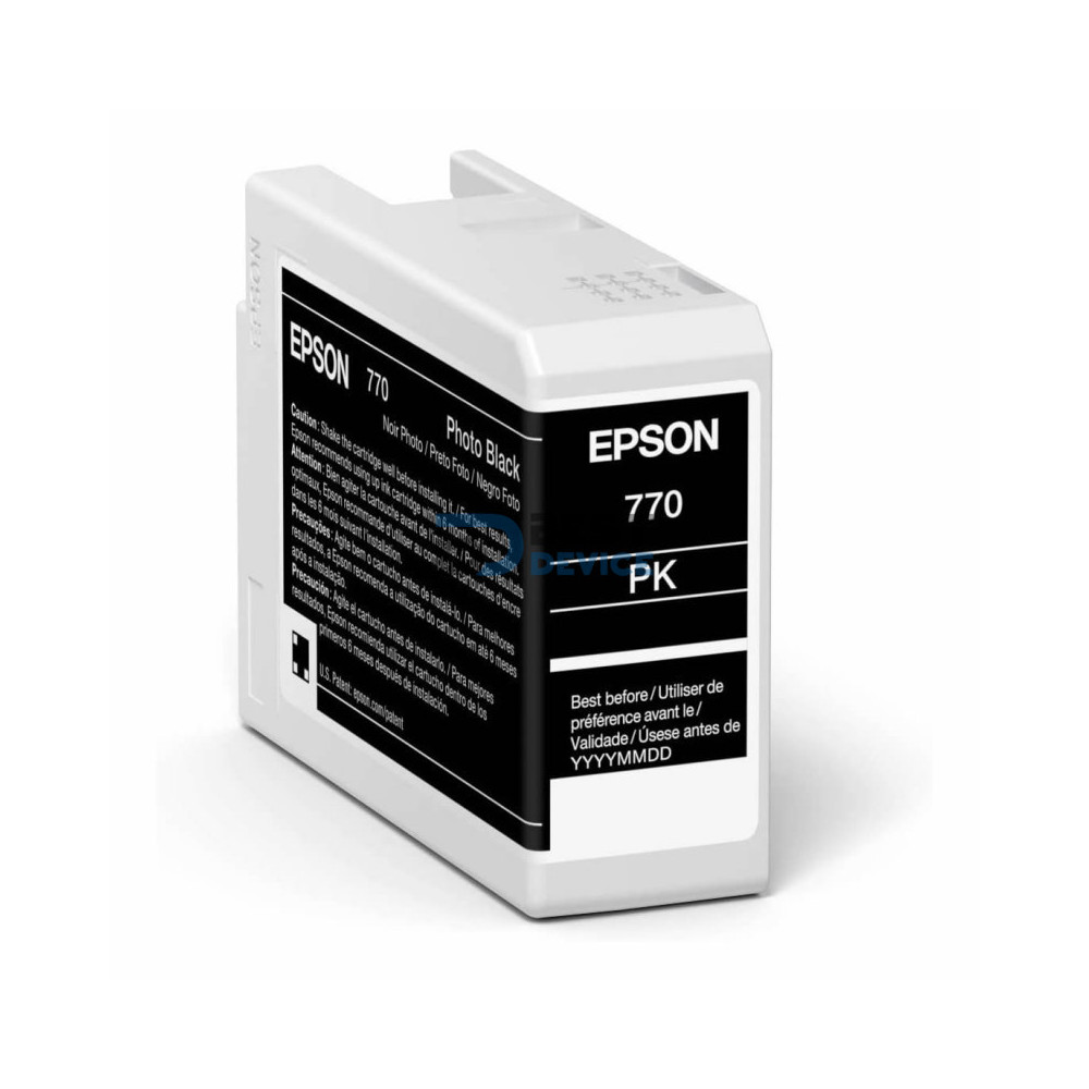TINTA EPSON T770120 PRO10 ULTRACHROME NEGRA (P700)