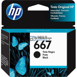 TINTA HP 3YM79AL 667 NEGRO (2375/2775)