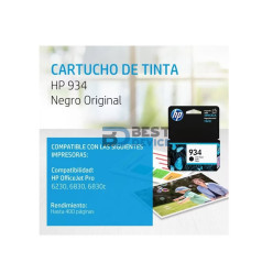TINTA HP C2P19AL 934 NEGRO (6230)