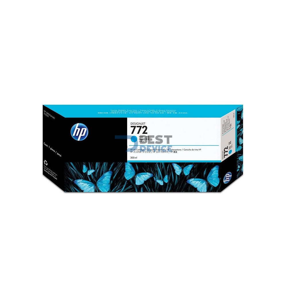 TINTA HP CN636A 772 300ML CYAN