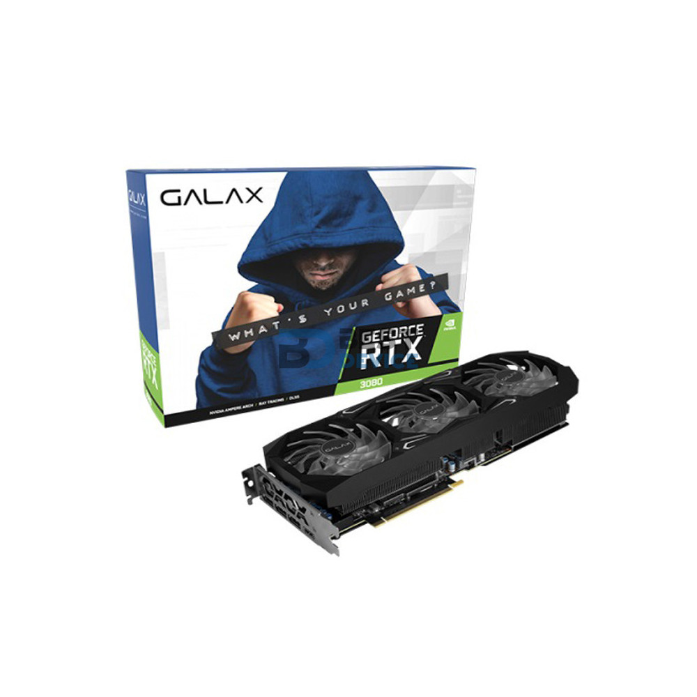 TARJETA GRÁFICA GALAX RTX3080 A26S SG LHR 10GB/GDDR6X/32B/HDMI