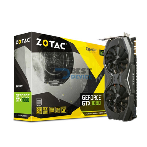 TARJETA GRÁFICA ZOTAC GTX1080 AMP 8G/GDDR5X/256B
