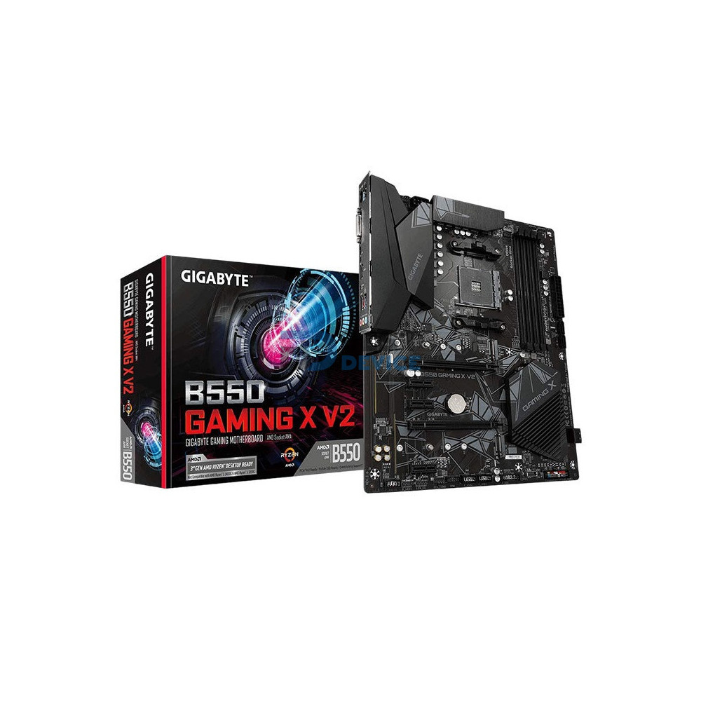 PLACA MADRE GIGABYTE AM4 B550 GAMING X V2 S/R/HDMI/DVI/2M2/DDR4/USB3.2/ATX