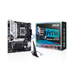 PLACA MADRE ASUS B650M-AYW WIFI AM5 DDR5/S/R/HDMI/2M2/MATX