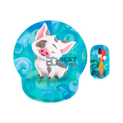 MOUSE INALAMBRICO + PAD XTECH XTM-DKT4MO MOANA EDITION