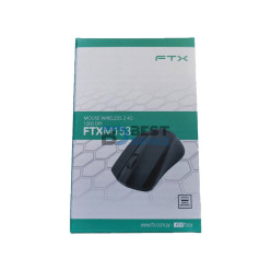 MOUSE WIR FTX FTXM153 1200DPI/3 BOT/NEGRO