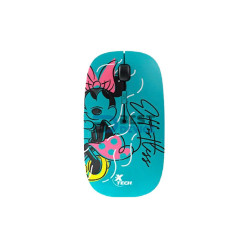 MOUSE XTECH WIR XTM-D340MM MINNIE MOUSE 1600DPI/4 BOT/TURQ