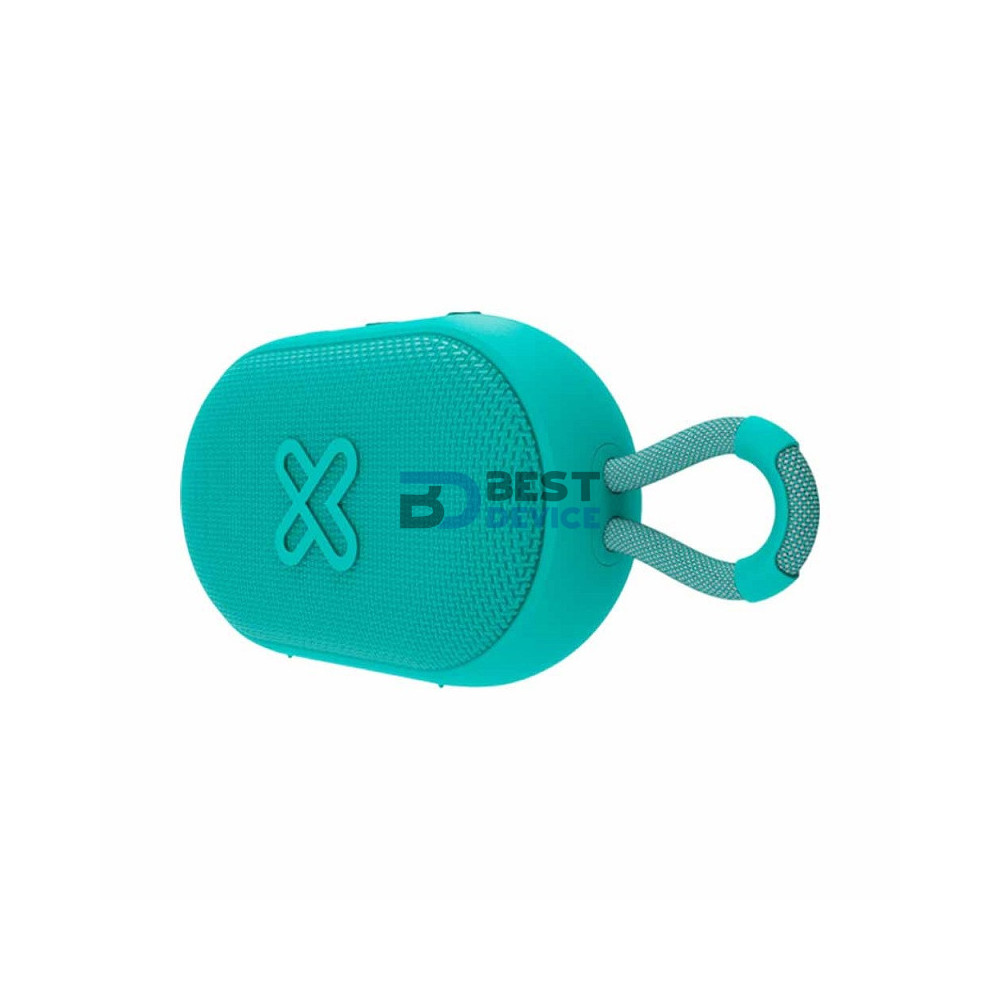 PARLANTE KLIP XTREME GROOVESPLASH KBS-030GN BT/BAT/IPX7/TWS/MIC/VERDE