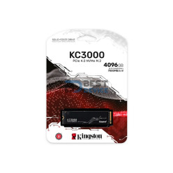 SSD KINGSTON M.2 NVME 4TB KC3000 SKC3000D/4096G 7000/7000 PCIE 4.0
