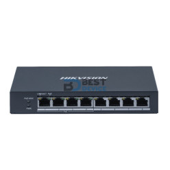 SWITCH HIKVISION DS-3E0508P-O 8P 4POE GBPS/4LAN GBPS METAL PARED/ESCRITORIO