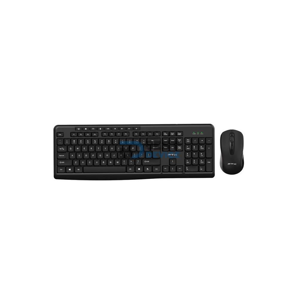 TECLADO+MOUSE WIR FTXGK300 MULT/NUM/ESP/NEGRO 106173