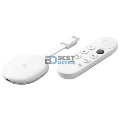ADAPTADOR CHROMECAST CON GOOGLE TV WHITE 4K GA01919