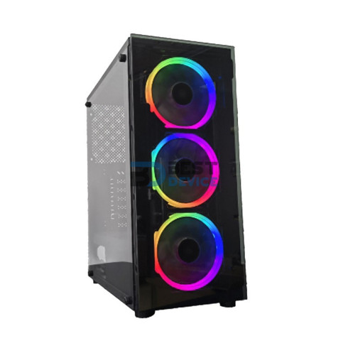 GABINETE GAMER SATE 1300K 3 FAN RGB